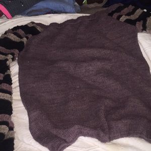 Cute long sleeve scoop neck sweater